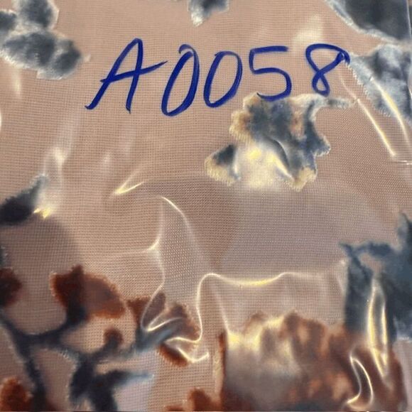 L.A. Hearts Burnout Sheer Slip Dress with Velvet Floral Print Pink Size XS - Picture 13 of 13